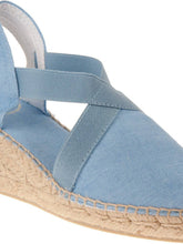 Load image into Gallery viewer, Toni Pons Ter Vegan Closed Toe Linen Wedge Espadrille - Boutique on the Green