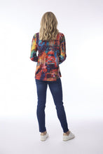 Load image into Gallery viewer, Orientique Contemporary Vintage Street Multi Pure Cotton Jersey T-Shirt