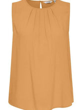 Load image into Gallery viewer, BYoung Joella Woven Sleeveless Shell Top With Front Gathers - Boutique on the Green
