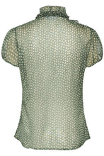 Load image into Gallery viewer, Saint Tropez LiljaSZ Printed Semi Sheer Multi Ruffle Front Button Through Woven Shirt Blouse - Boutique on the Green