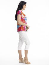 Load image into Gallery viewer, Orientique Jozani All Over Pleated Front Woven Top - Boutique on the Green