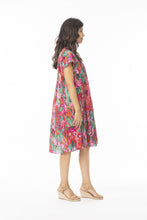 Load image into Gallery viewer, Orientique Sao Paulo Printed Easy Fit Organic Cotton Crinkle Woven Dress 30213 - Boutique on the Green