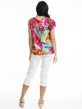 Load image into Gallery viewer, Orientique Jozani All Over Pleated Front Woven Top - Boutique on the Green