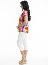 Load image into Gallery viewer, Orientique Jozani All Over Pleated Front Woven Top - Boutique on the Green