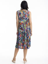 Load image into Gallery viewer, Orientique Grenada Multi Print Crinkle Sleeveless Godet Dress - Boutique on the Green