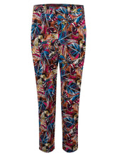 Load image into Gallery viewer, Foil Signature Fuss Free Printed Capri 7/8 Stretch Trapeze Trousers - Amazon - Boutique on the Green