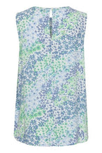 Load image into Gallery viewer, BYoung Joella Printed Woven Sleeveless Shell Top With Round Neck & Front Pleats - Boutique on the Green