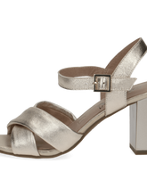 Load image into Gallery viewer, Caprice Soft Leather Cross Over Block Heeled Occasion Shoe - Boutique on the Green