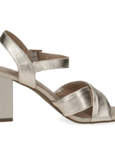 Load image into Gallery viewer, Caprice Soft Leather Cross Over Block Heeled Occasion Shoe - Boutique on the Green