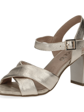 Load image into Gallery viewer, Caprice Soft Leather Cross Over Block Heeled Occasion Shoe - Boutique on the Green