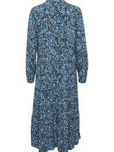 Load image into Gallery viewer, Saint Tropez EdaSZ Printed Long Sleeve Tiered Hem Woven Midi Dress - Boutique on the Green