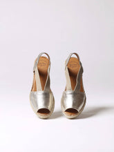 Load image into Gallery viewer, Etna Flat Leather Open Toe Espadrille - Boutique on the Green