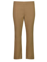 Load image into Gallery viewer, Foil Signature 7/8 plain coloured pull-on trousers in navy, casual trousers for women with a comfortable fit.