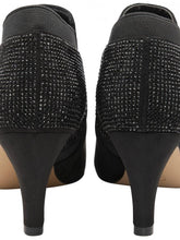 Load image into Gallery viewer, Lotus Kristina Microfibre Diamante Trim Pointed Toe Shoe Boot - Boutique on the Green