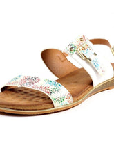 Load image into Gallery viewer, Lunar Horton Speckled Double Strap & Buckle Open Toe Sandal - Boutique on the Green