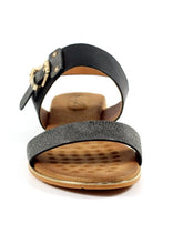 Load image into Gallery viewer, Lunar Horton Speckled Double Strap & Buckle Open Toe Sandal - Boutique on the Green