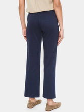 Load image into Gallery viewer, Saint Tropez KaileenSZ Navy Jersey Stretch Casual Trousers With Elastic Waist - Boutique on the Green