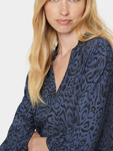 Load image into Gallery viewer, Saint Tropez EdaSZ Printed Elbow Fluted Sleeve Woven Tiered Hem Dress - Boutique on the Green