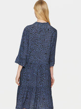 Load image into Gallery viewer, Saint Tropez EdaSZ Printed Elbow Fluted Sleeve Woven Tiered Hem Dress - Boutique on the Green