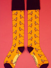 Load image into Gallery viewer, Powder Cotton Knee High Pheasant Socks - Boutique on the Green