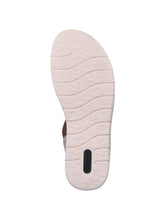 Load image into Gallery viewer, Remonte Rose Metallic Multi Pearl Decorative Front Elasticated Open Toe Comfort Sandal - Boutique on the Green