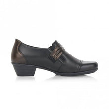Load image into Gallery viewer, Remonte Leather Strap Detail Heeled Shoe - Boutique on the Green