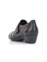 Load image into Gallery viewer, Remonte Leather Patchwork Strap Detail Heeled Shoe - Boutique on the Green