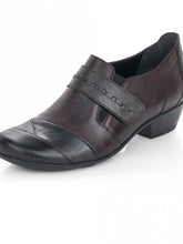 Load image into Gallery viewer, Remonte Leather Patchwork Strap Detail Heeled Shoe - Boutique on the Green