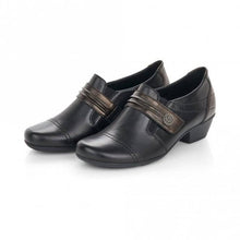 Load image into Gallery viewer, Remonte Leather Strap Detail Heeled Shoe - Boutique on the Green