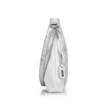Load image into Gallery viewer, Remonte White & Silver Front Cut Out Crossbody Bag - Boutique on the Green