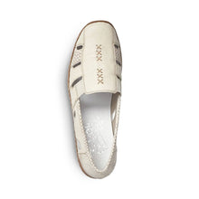 Load image into Gallery viewer, Rieker leather slip on cut out comfort shoe - Boutique on the Green