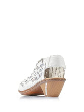 Load image into Gallery viewer, Rieker Soft Leather Interweave Slingback Closed Toe Heeled Shoe - Boutique on the Green