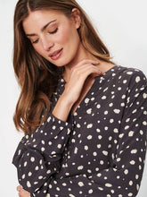 Load image into Gallery viewer, Saint Tropez Eda Long Sleeve Open Collar Printed Shirt - Boutique on the Green