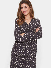 Load image into Gallery viewer, Saint Tropez Eda Long Sleeve Open Collar Printed Shirt - Boutique on the Green