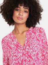 Load image into Gallery viewer, Saint Tropez Eda Long Sleeve Open Collar Printed Shirt - Boutique on the Green