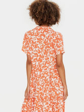 Load image into Gallery viewer, Saint Tropez Eda Tigerlily Floral Short Sleeve Tiered Printed Dress - Boutique on the Green