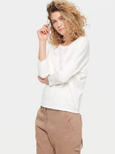 Load image into Gallery viewer, Saint Tropez Fine Knit 3/4 Sleeve Batwing Jumper - Boutique on the Green