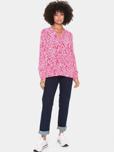 Load image into Gallery viewer, Saint Tropez Eda Long Sleeve Open Collar Printed Shirt - Boutique on the Green
