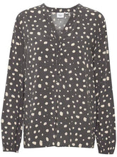 Load image into Gallery viewer, Saint Tropez Eda Long Sleeve Open Collar Printed Shirt - Boutique on the Green