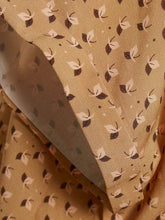 Load image into Gallery viewer, Saint Tropez tan leaf print cap sleeve woven top - Boutique on the Green