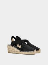 Load image into Gallery viewer, Toni Pons Ter Vegan Closed Toe Linen Wedge Espadrille - Boutique on the Green
