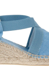 Load image into Gallery viewer, Toni Pons Ter Vegan Closed Toe Linen Wedge Espadrille - Boutique on the Green