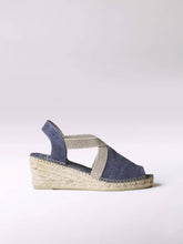 Load image into Gallery viewer, Vegan Peep Toe Wedge Espadrille - Boutique on the Green