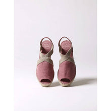 Load image into Gallery viewer, Vegan Peep Toe Wedge Espadrille - Boutique on the Green