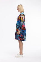 Load image into Gallery viewer, Orientique Houses Long Sleeve Jersey Bubble Dress 20068 - Boutique on the Green 
