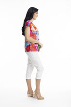 Load image into Gallery viewer, Orientique Jozani All Over Pleated Front Woven Top
