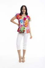 Load image into Gallery viewer, Orientique Jozani All Over Pleated Front Woven Top
