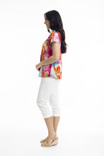 Load image into Gallery viewer, Orientique Jozani All Over Pleated Front Woven Top
