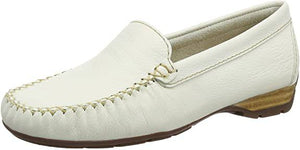 Van Dal leather grain moccasin slip on loafer