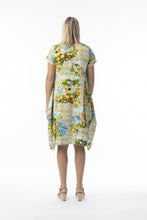 Load image into Gallery viewer, Orientique Amalfi Printed Short Sleeve Bubble Woven Dress 30186 - Boutique on the Green 
